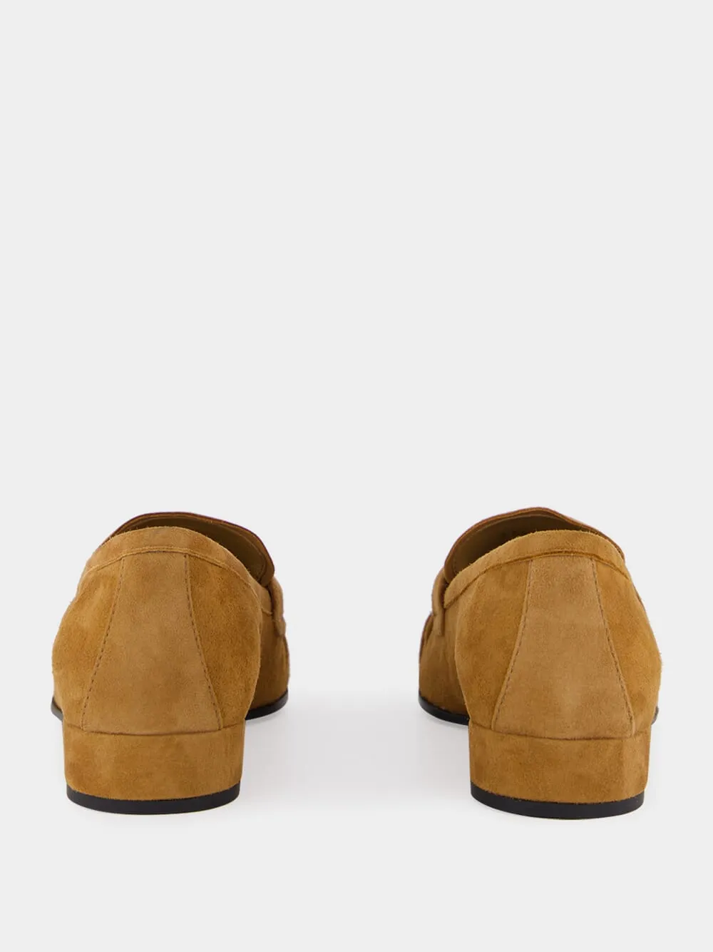 Light Brown Suede Leather Loafers Brown Loafers Casual