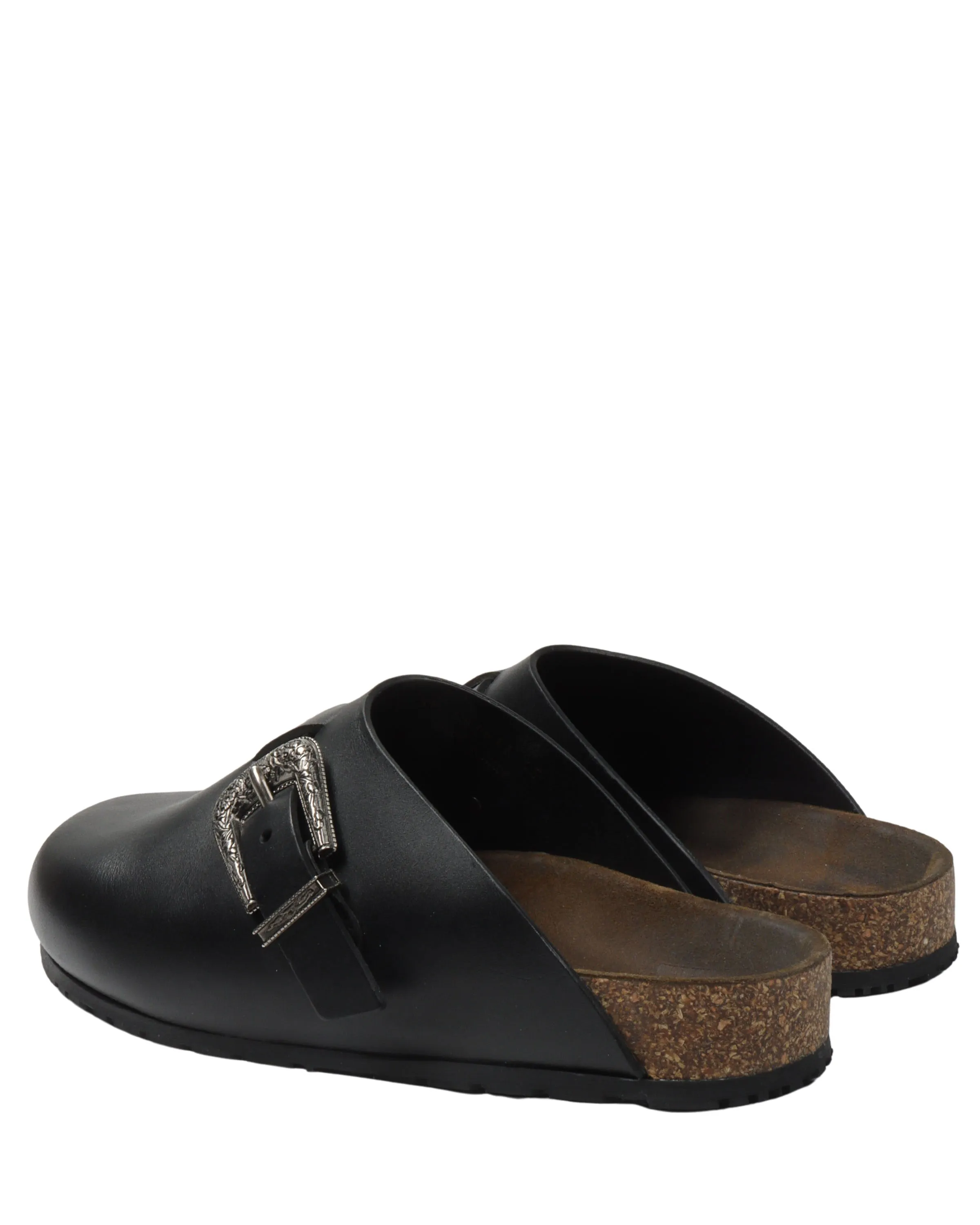 Jimmy Clog Mules Closed Toe Platform Sandals