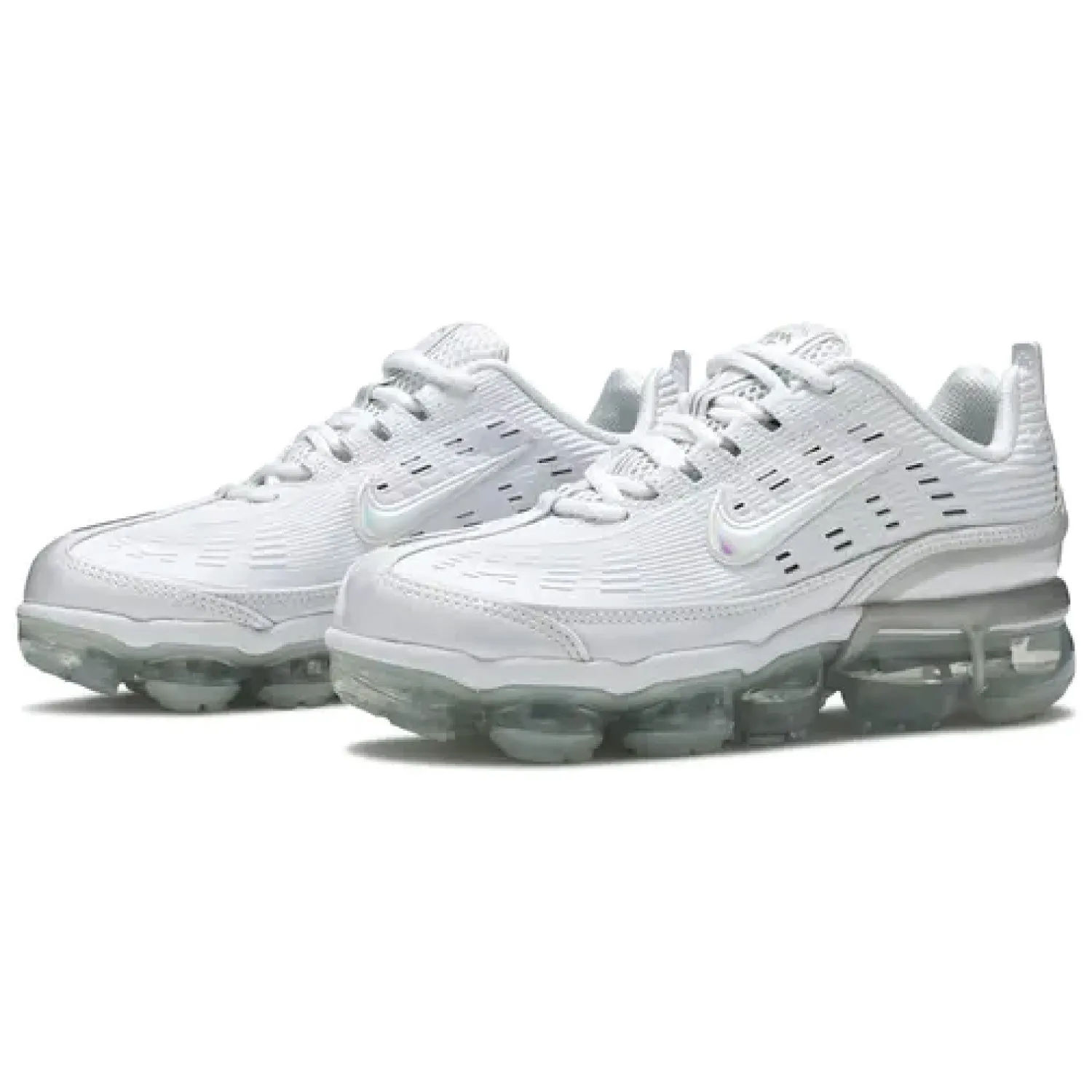 Wmns Air VaporMax 360 'Triple White' Washing Asics Shoes
