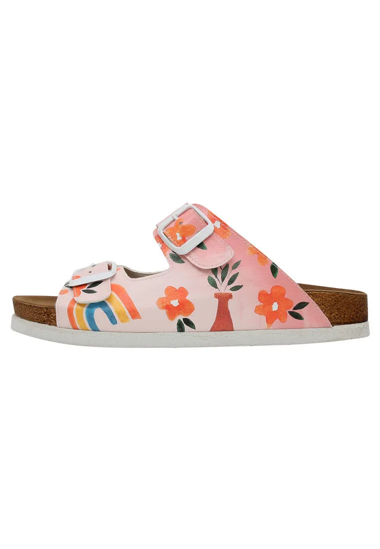 Bottom Sandals Flowers and Fruits | Stella Sandals
