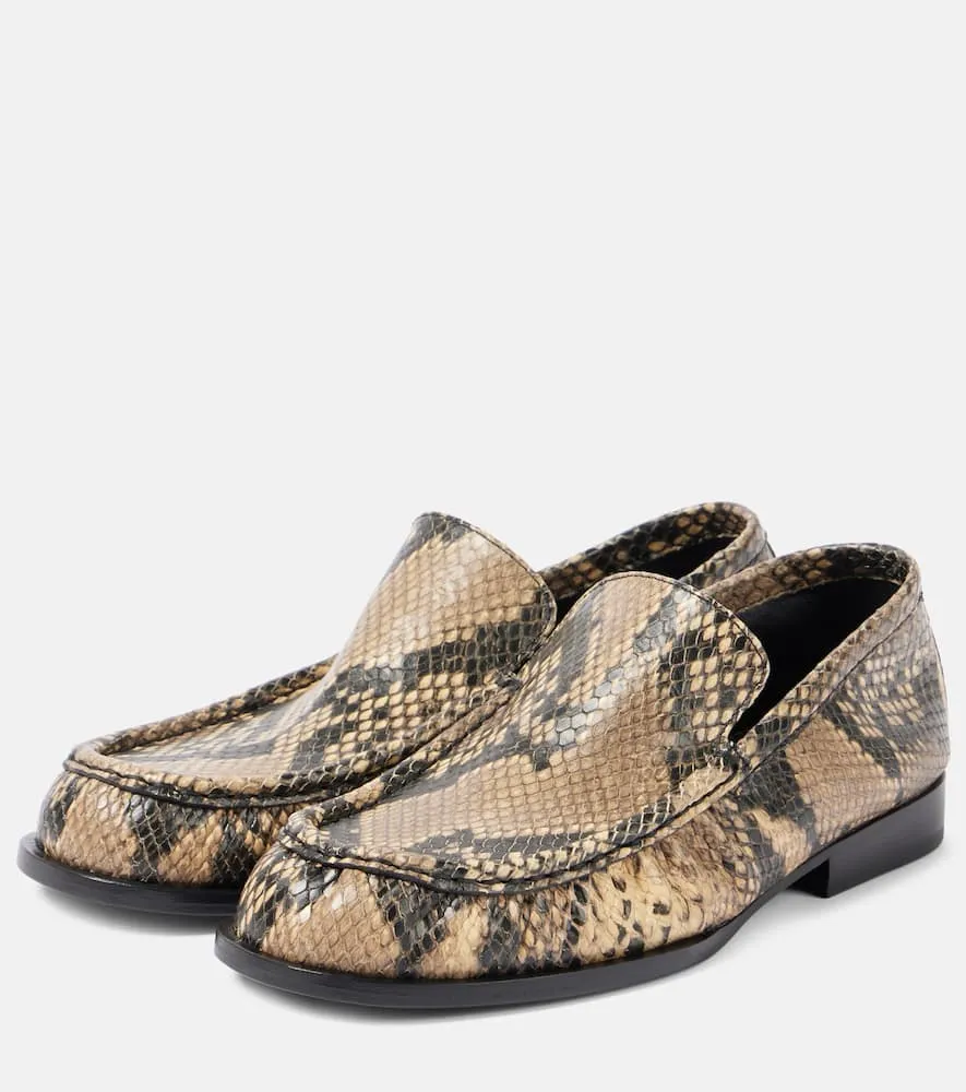 Felisha Loafers Dries Van Noten Snake-effect leather loafers