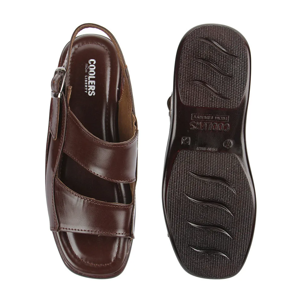 Coolers Formal (Brown) Sandals For Men 2013-24 By Liberty Dream Foam Slippers