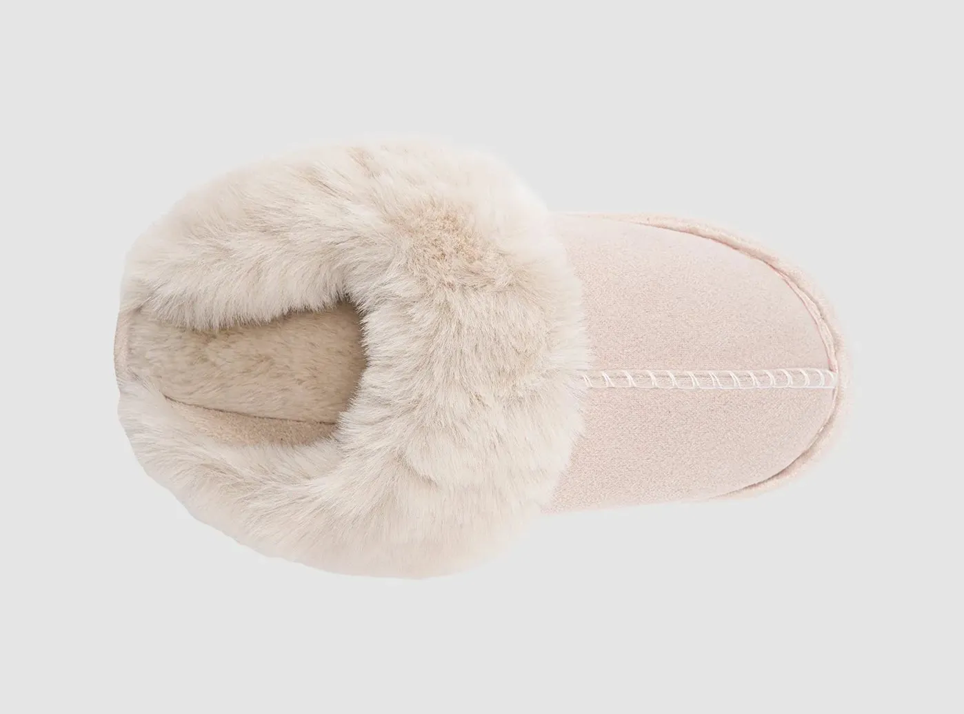 FitVille Women's Plush Indoor Slippers Camp Slides