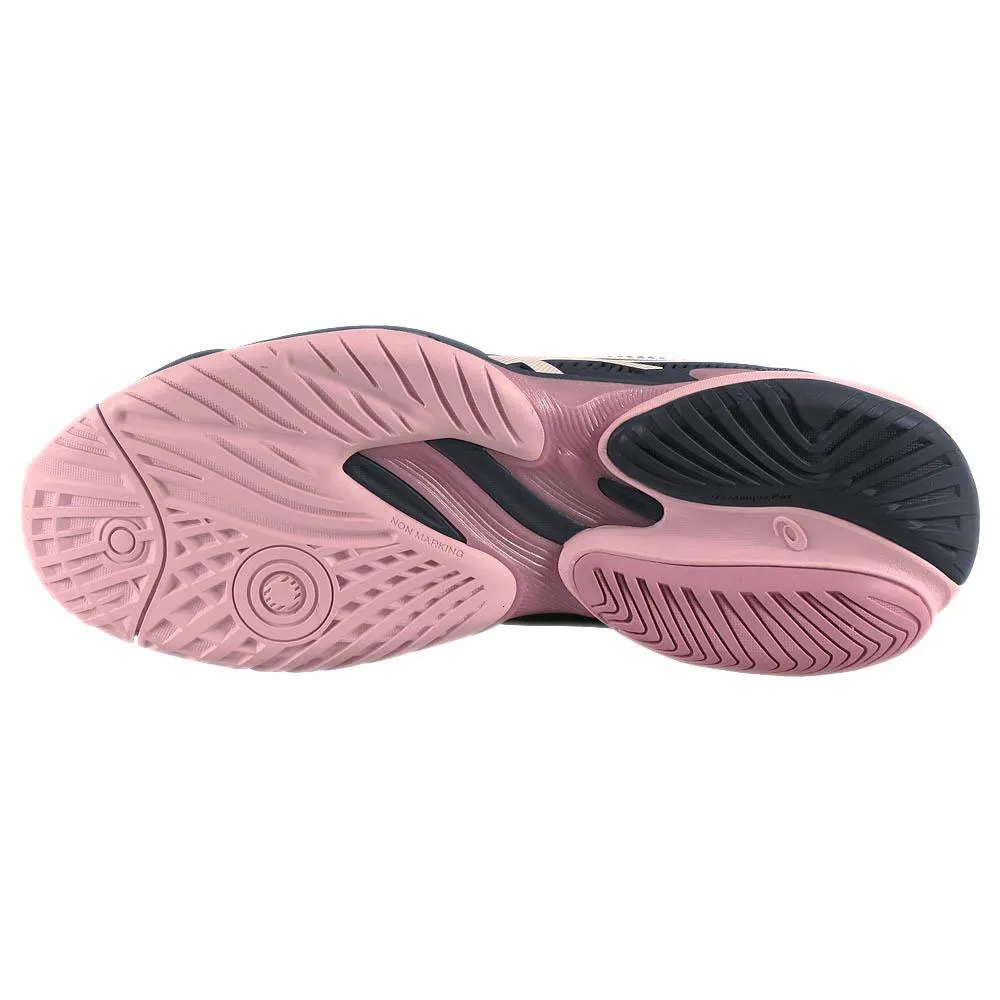 New Asics Volleyball Shoes Asics Women's Court FF 3 - Indigo Fog/White