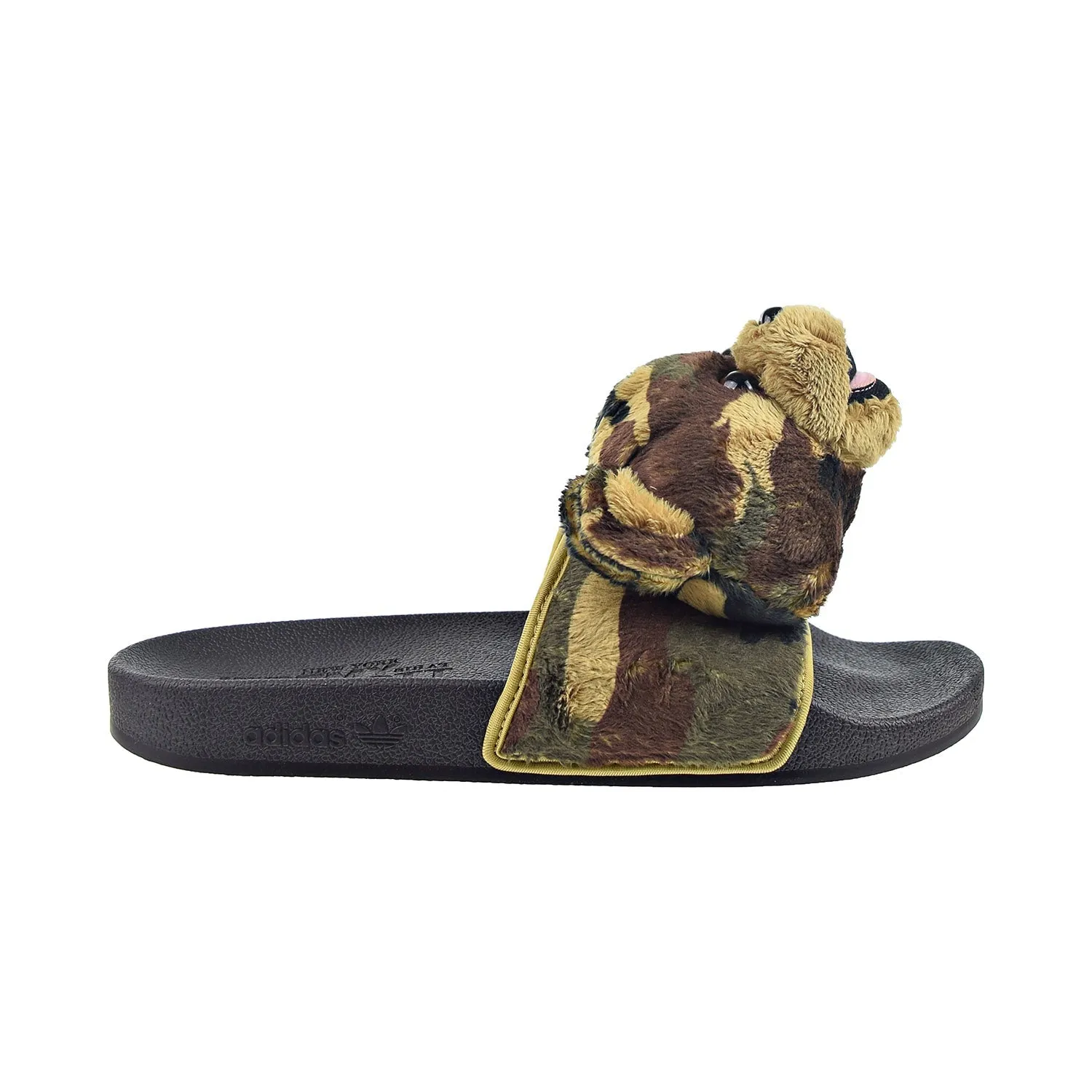 Adidas JS Adilette Jeremy Scott Teddy Men's Slides Camo Walmart House Slippers