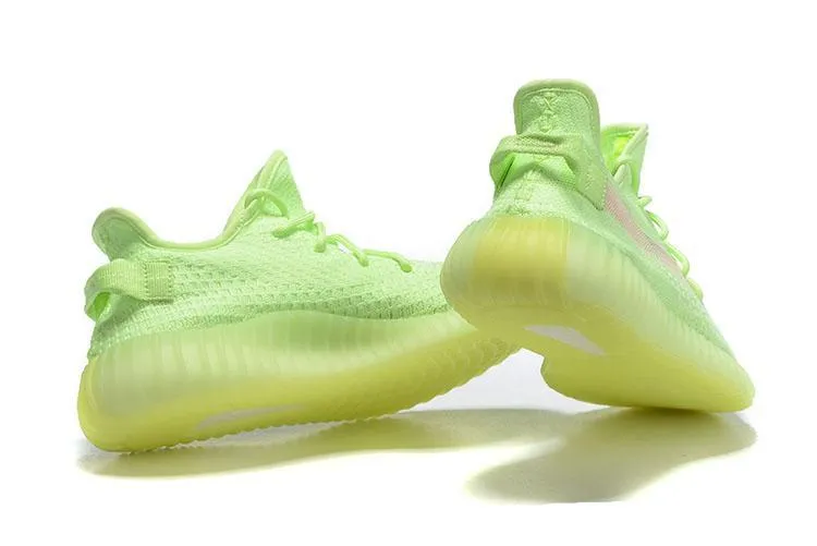 Lego Adidas Shoes Adidas YEEZY BOOST 350 V2 GID 'Glow' Shoes Men Women Sneaker Sale All Size US 7-11