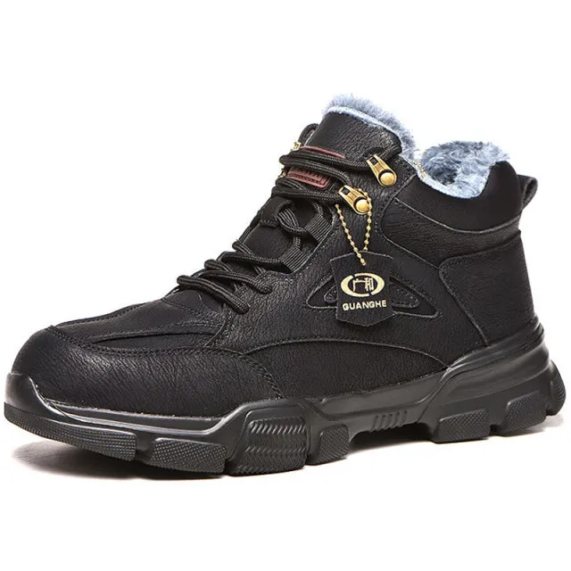 Work Boots For Winter Male Safety Shoes Work Sneakers Indestructible Work Safety Boots Winter Shoes Men Steel Toe Shoes Sport Safty Shoes Dropshipping