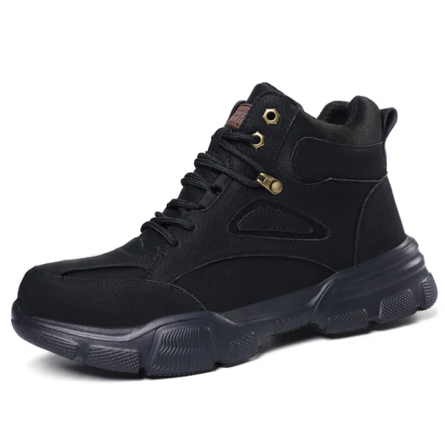 Male Safety Shoes Work Sneakers Indestructible Work Safety Boots Winter Shoes Men Steel Toe Shoes Sport Safty Shoes Dropshipping American Made Safety Toe Work Boots