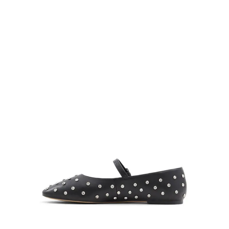 Marylina Women's Ballerinas & Mary Janes - Other Black Slip On Superstar