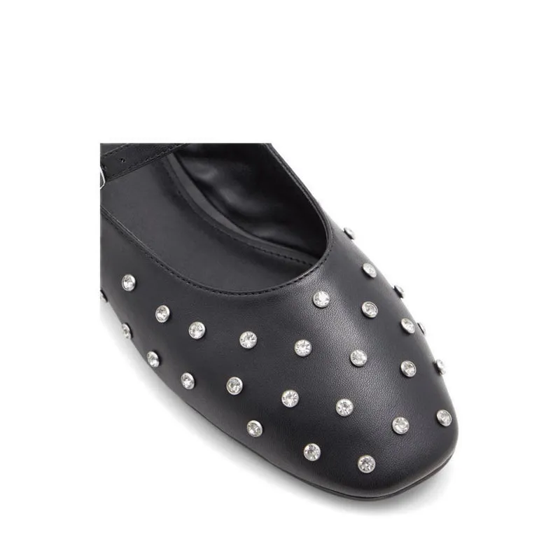 Marylina Women's Ballerinas & Mary Janes - Other Black Slip On Rubber Shoes