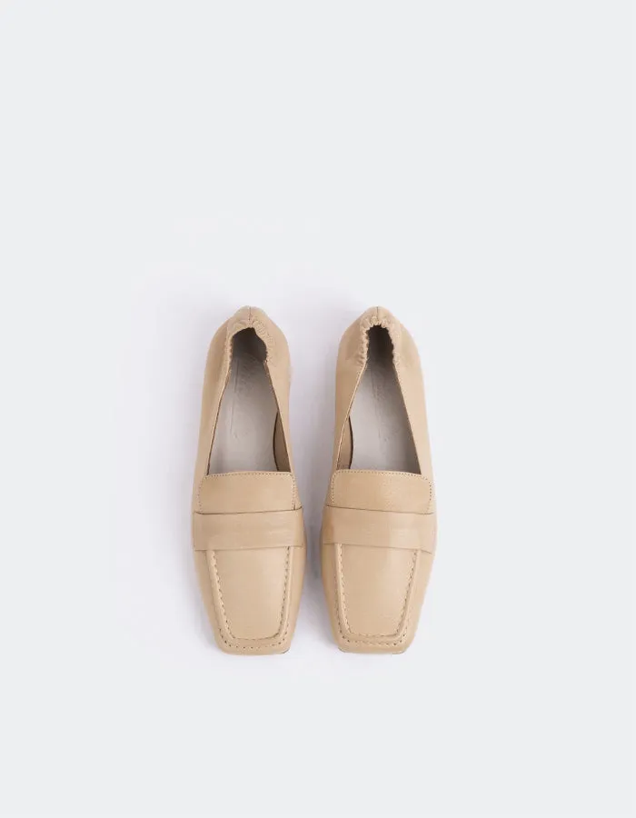Michael Kors Penny Loafers Medici Camel Leather