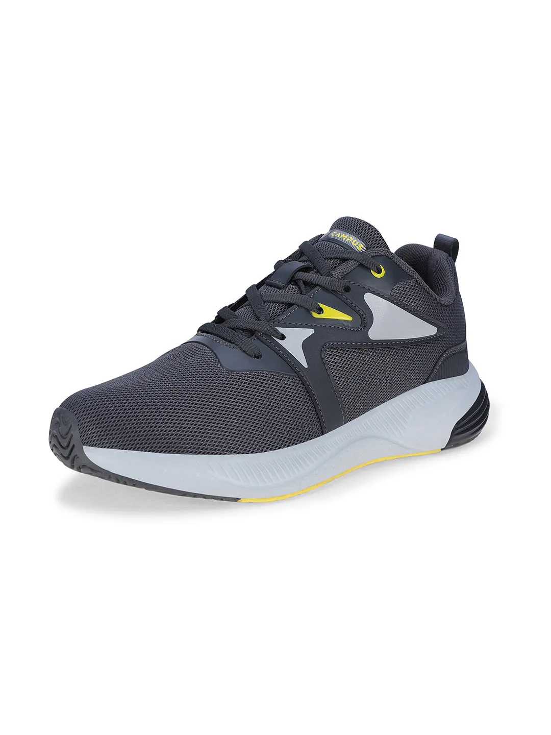 Good Running Shoe Brands MELOR Grey Men's Sports Shoes