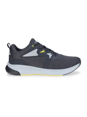 MELOR Grey Men's Sports Shoes Pronation Best Running Shoes