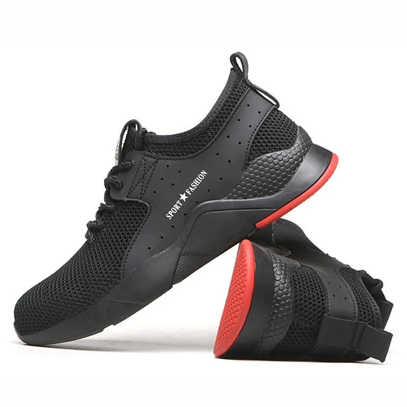 Short Work Boots Men Boots Steel Toe Work Safety Boot Anti smashing Puncture Safety Shoes For Casual Sneaker Men Shoes Army Boots Work Shoes