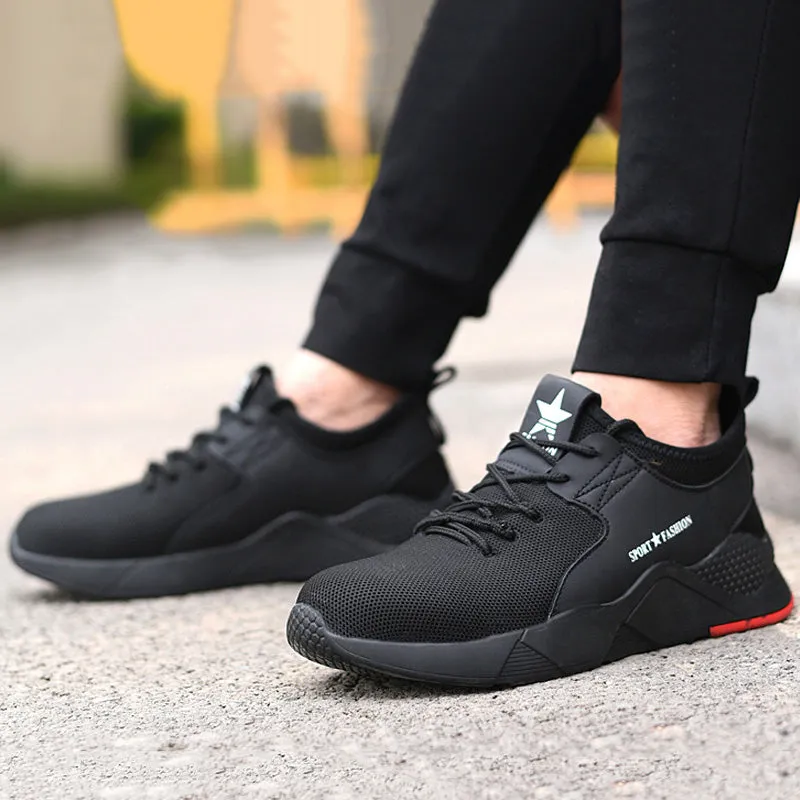 Work Boots Catalog 2024 Men Boots Steel Toe Work Safety Boot Anti smashing Puncture Safety Shoes For Casual Sneaker Men Shoes Army Boots Work Shoes