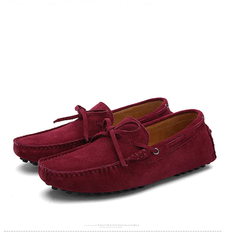 Loafers In Leather Men Nubuck Loafers Shoes Moccasins