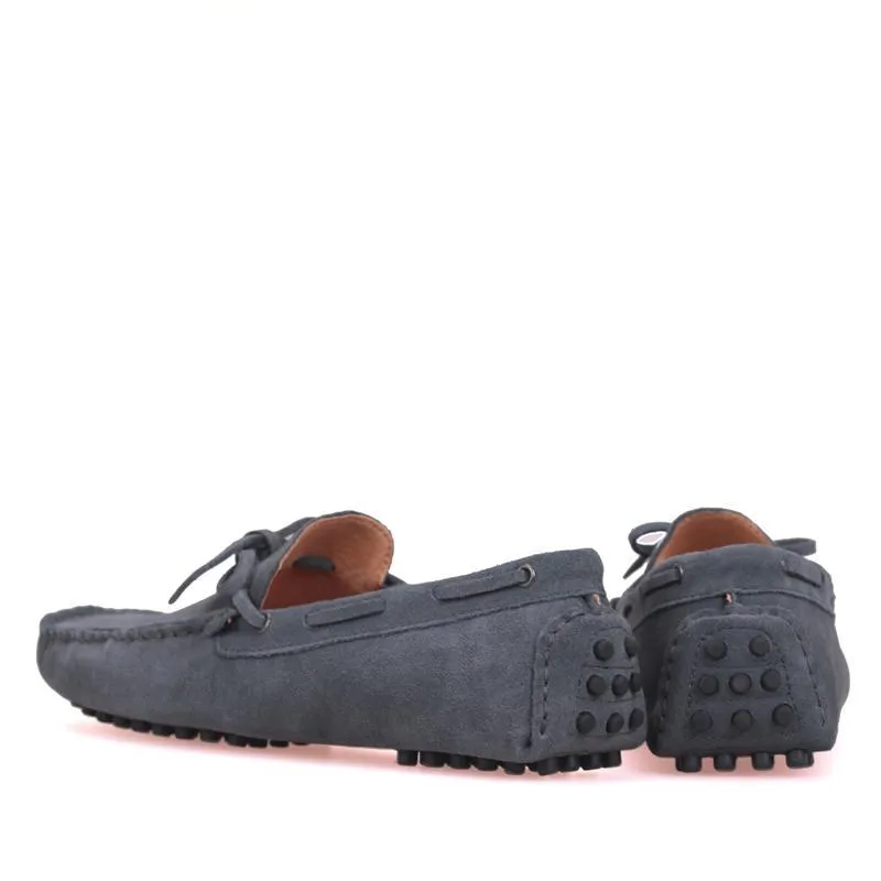 Men Nubuck Loafers Shoes Moccasins Best Jeans For Loafers