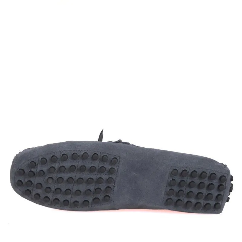 Men Nubuck Loafers Shoes Moccasins Liberty Loafers By Bandolino