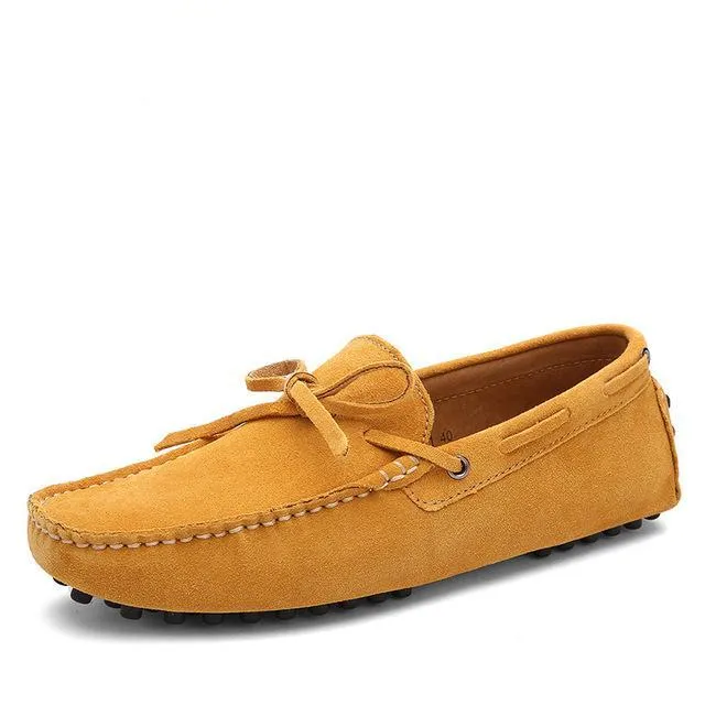 Pennies In Penny Loafers Men Nubuck Loafers Shoes Moccasins
