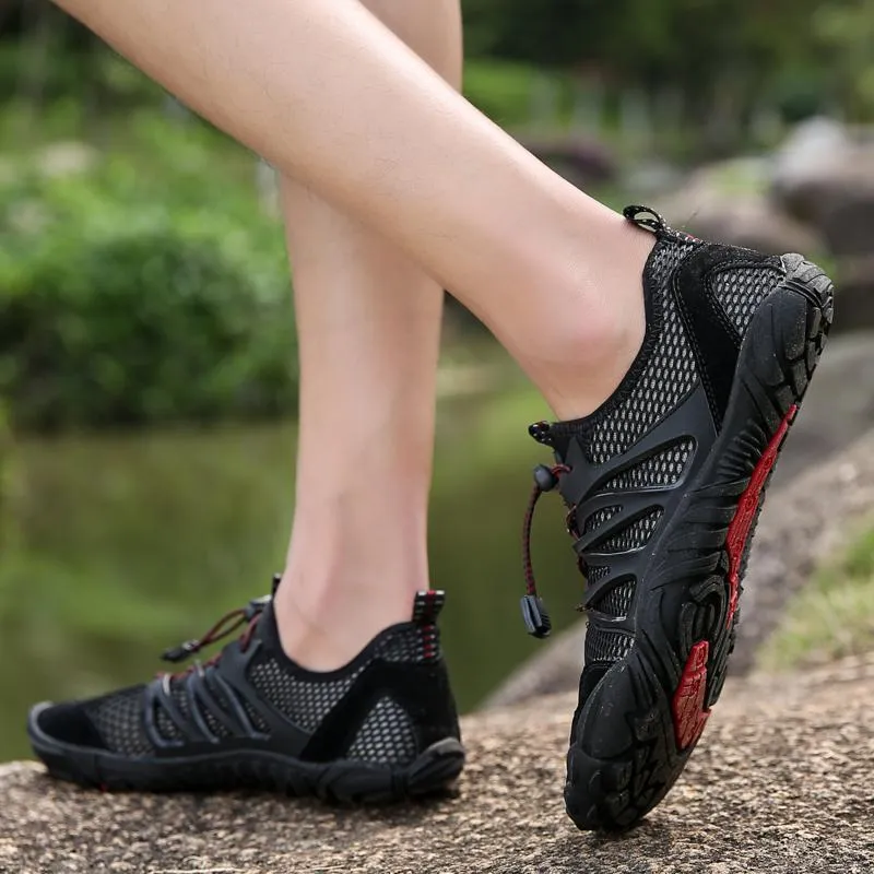 White Platform Slides Men Swimming Shoes Water Shoes Bicycle Seaside Beach Surfing Slippers Outdoor Soft Fitness Sneakers