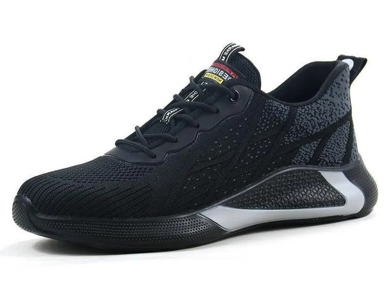 Men Work Safety Shoes Anti-Puncture Working Sneakers Truss Steel Toe Work Boots