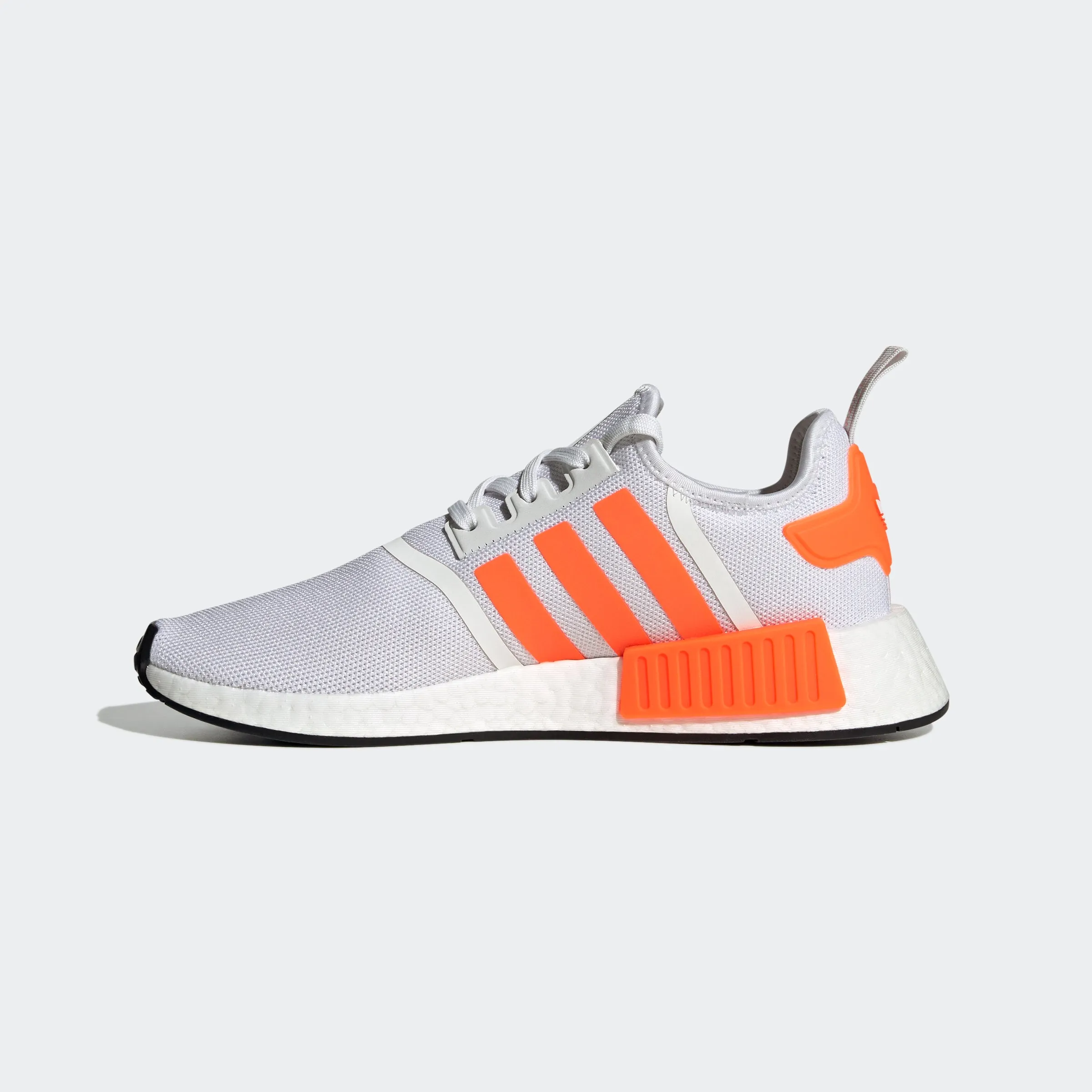 Adidas Shoes With Dresses Men's adidas Originals NMD_R1 Shoes Cloud White Orange