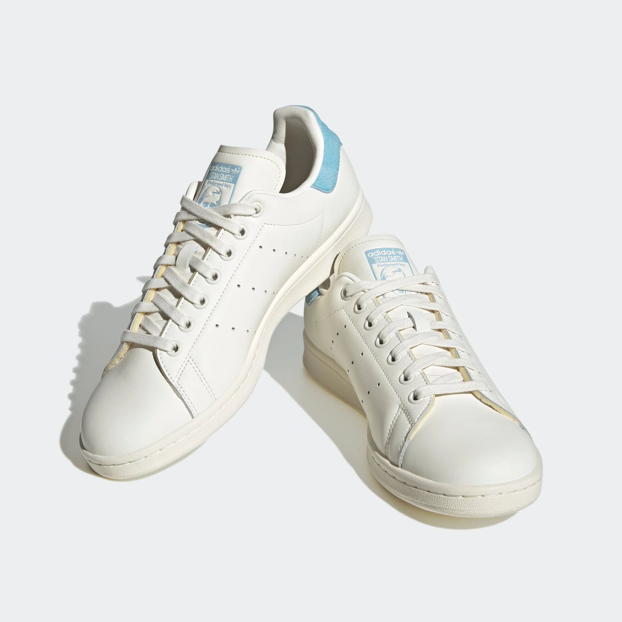 Affordable Adidas Shoes Men's adidas Originals Stan Smith Shoes White Preloved Blue