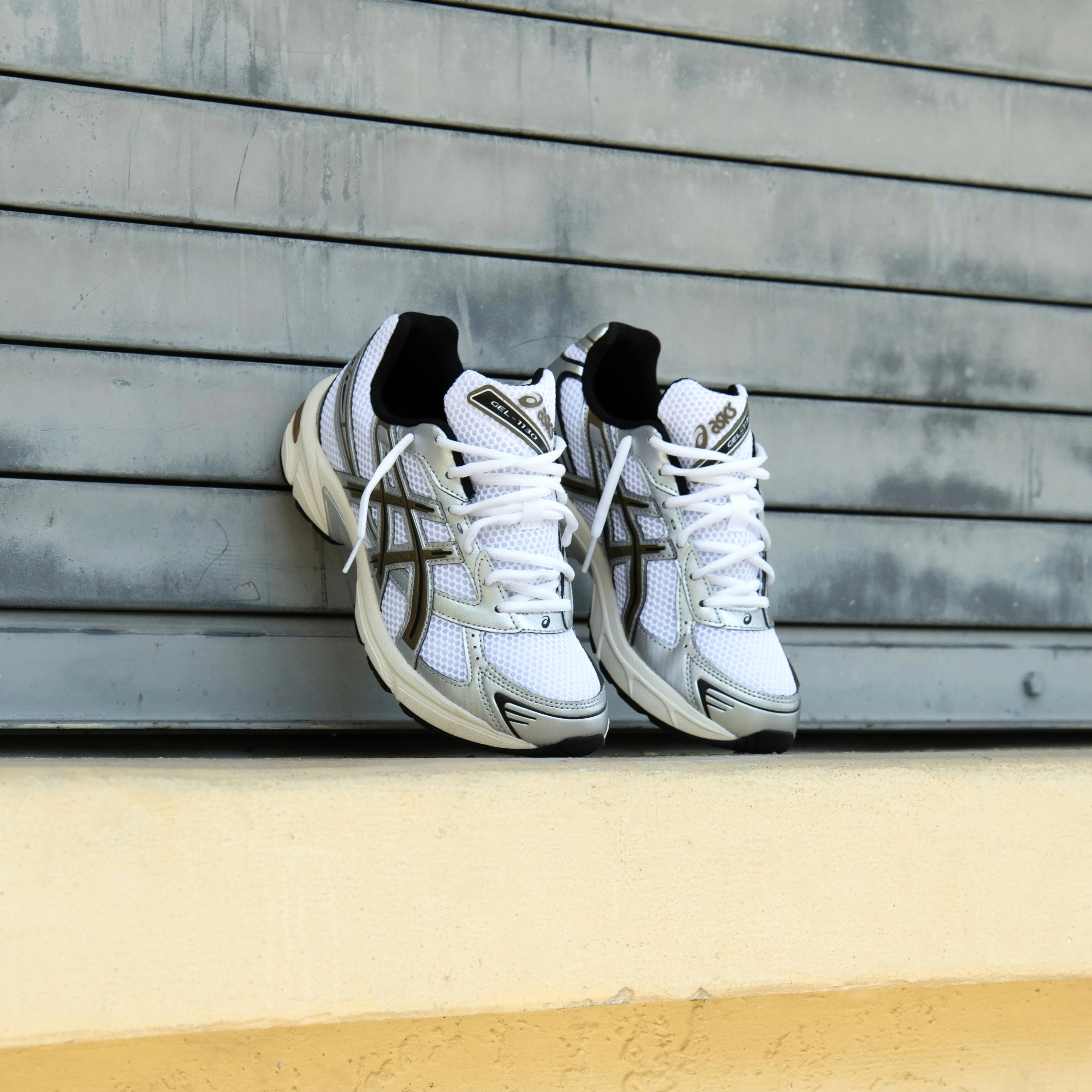 Mens Asics Gel-1130 (White/Clay Canyon) Asics Running Shoes Carbon Plate