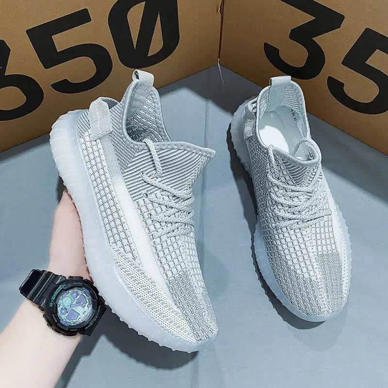 Low Heel To Toe Drop Running Shoes Men's Breathable Running Shoes - Lightweight Vulcanize Gym Sneakers (3 Colors, Size 39-44)