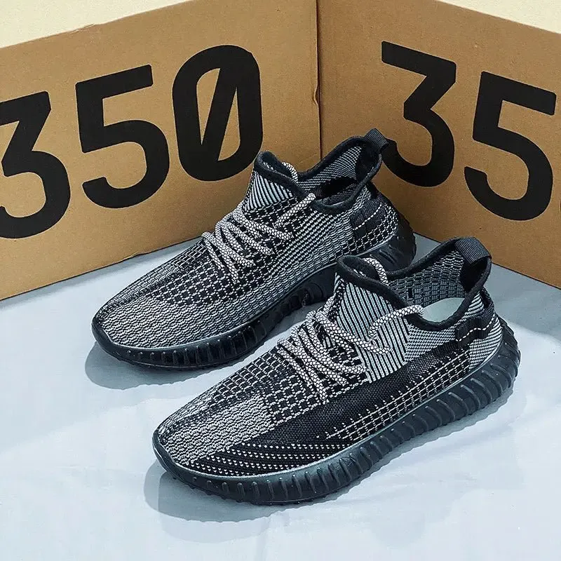 Outlet Running Shoes Men's Breathable Running Shoes - Lightweight Vulcanize Gym Sneakers (3 Colors, Size 39-44)