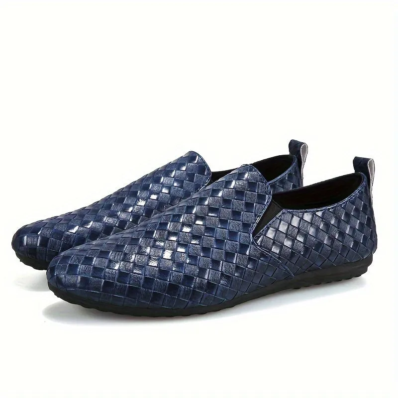 Men's Dress Loafers Shoes For Senior Prom | Classic And Lightweight Footwear Knit Loafers