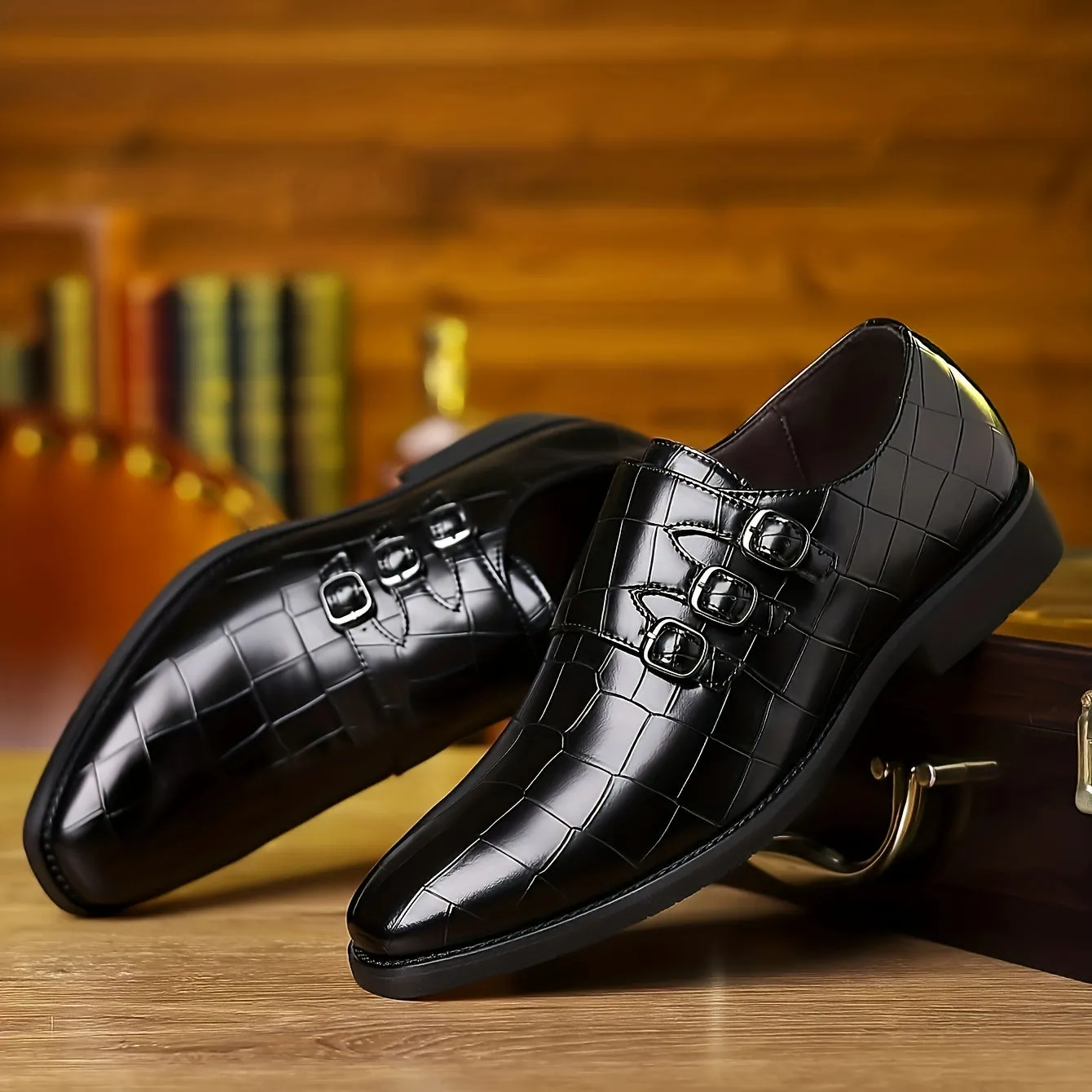 Men's Elegant Formal Shoes With PU Insole | Green Blue And Other Colors Loafers Thursday Boots