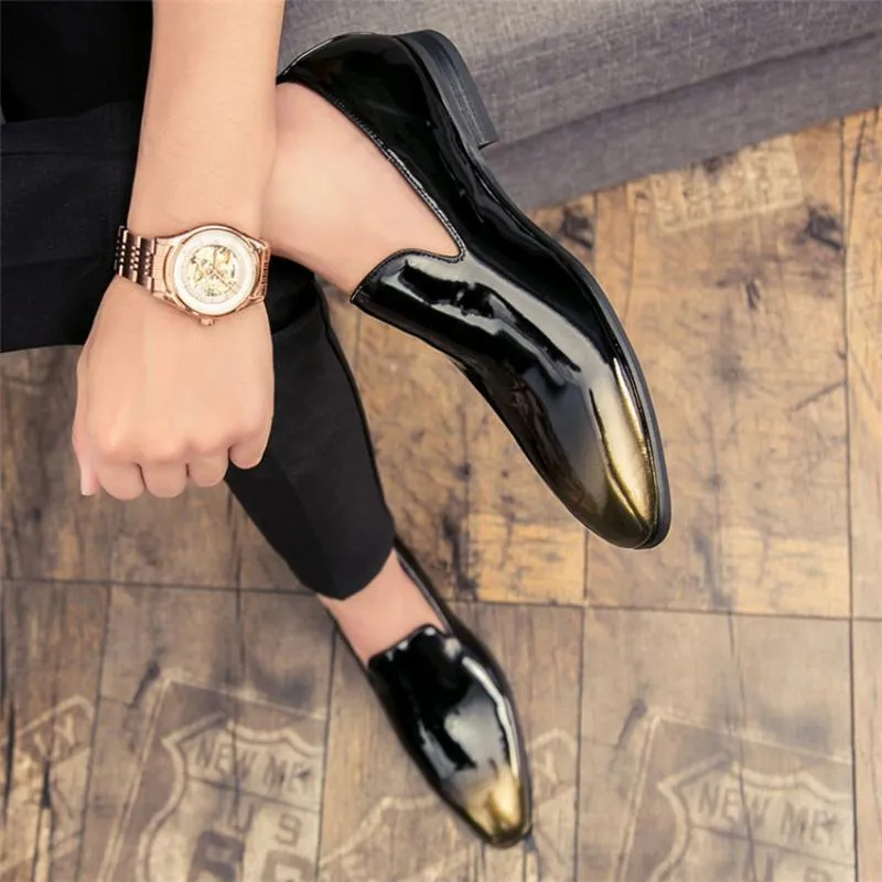 Men's Leather Dress Shoes Bibi Lou Zagreb Loafers