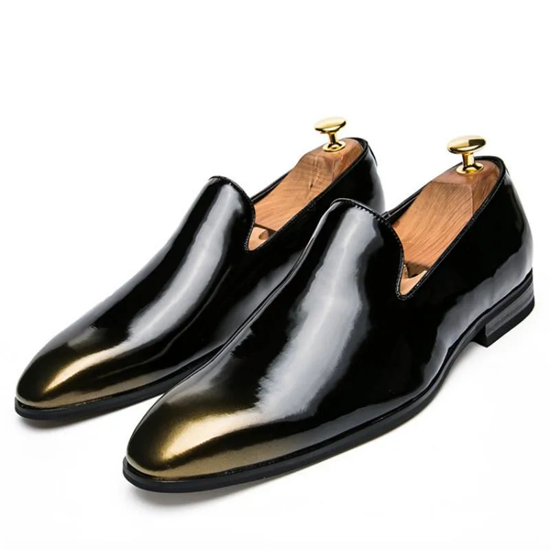 Salvatore Ferragamo Loafers Men's Leather Dress Shoes