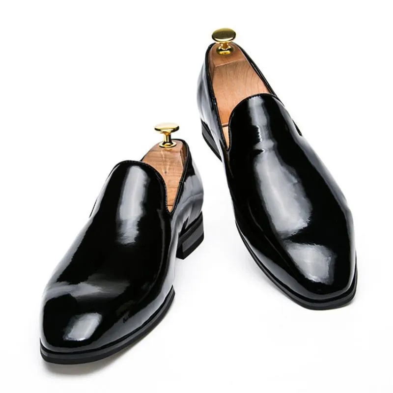 Men's Leather Dress Shoes Zara Velvet Loafers