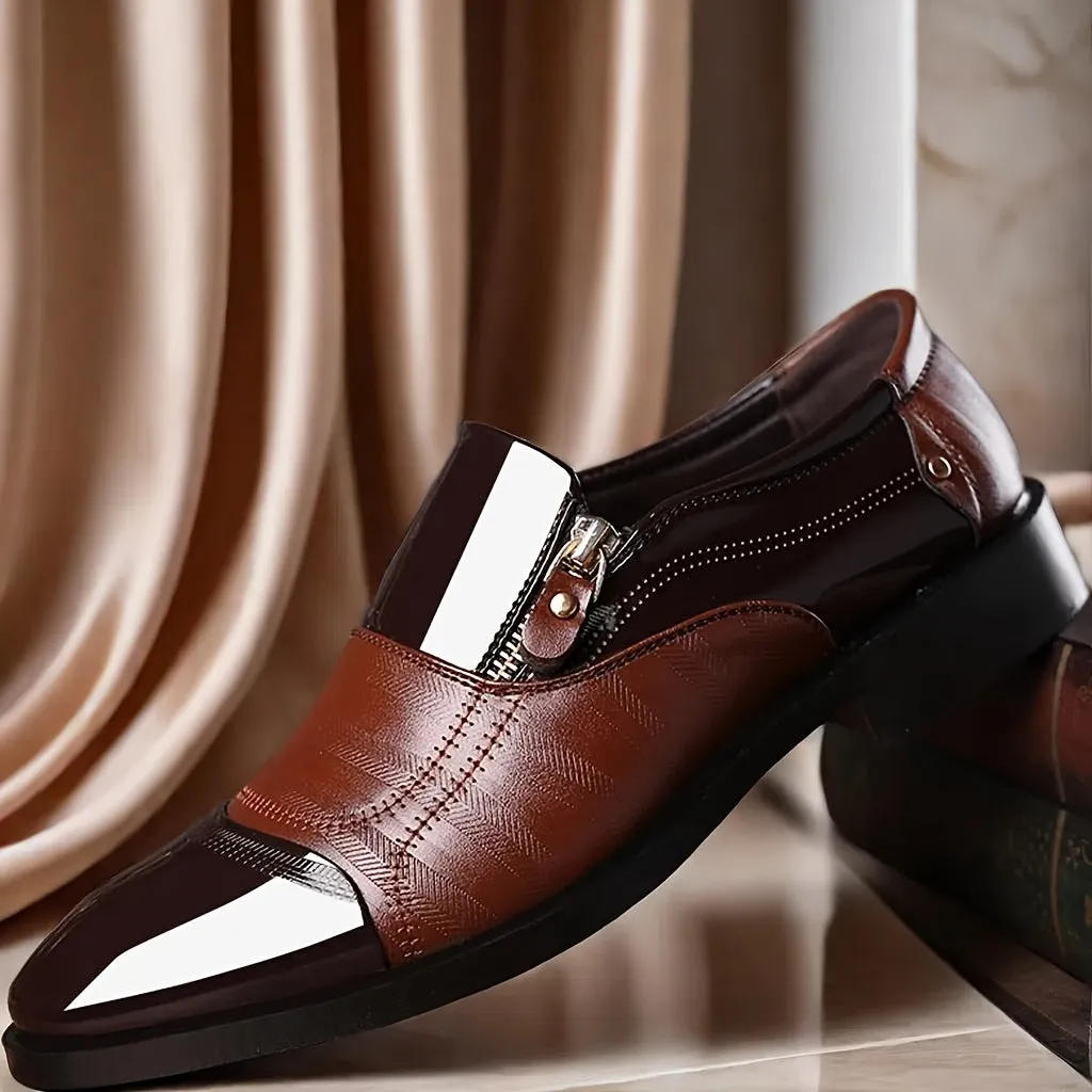 Men's Low Top Dress Shoes With Side Zipper | Black Or Light Brown Ariat Boots Work Boots