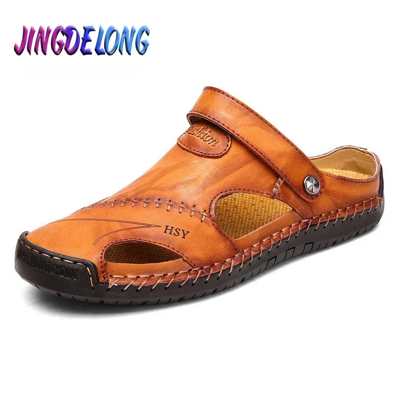 Globe Shoes Slippers Men's Sandals Genuine Leather