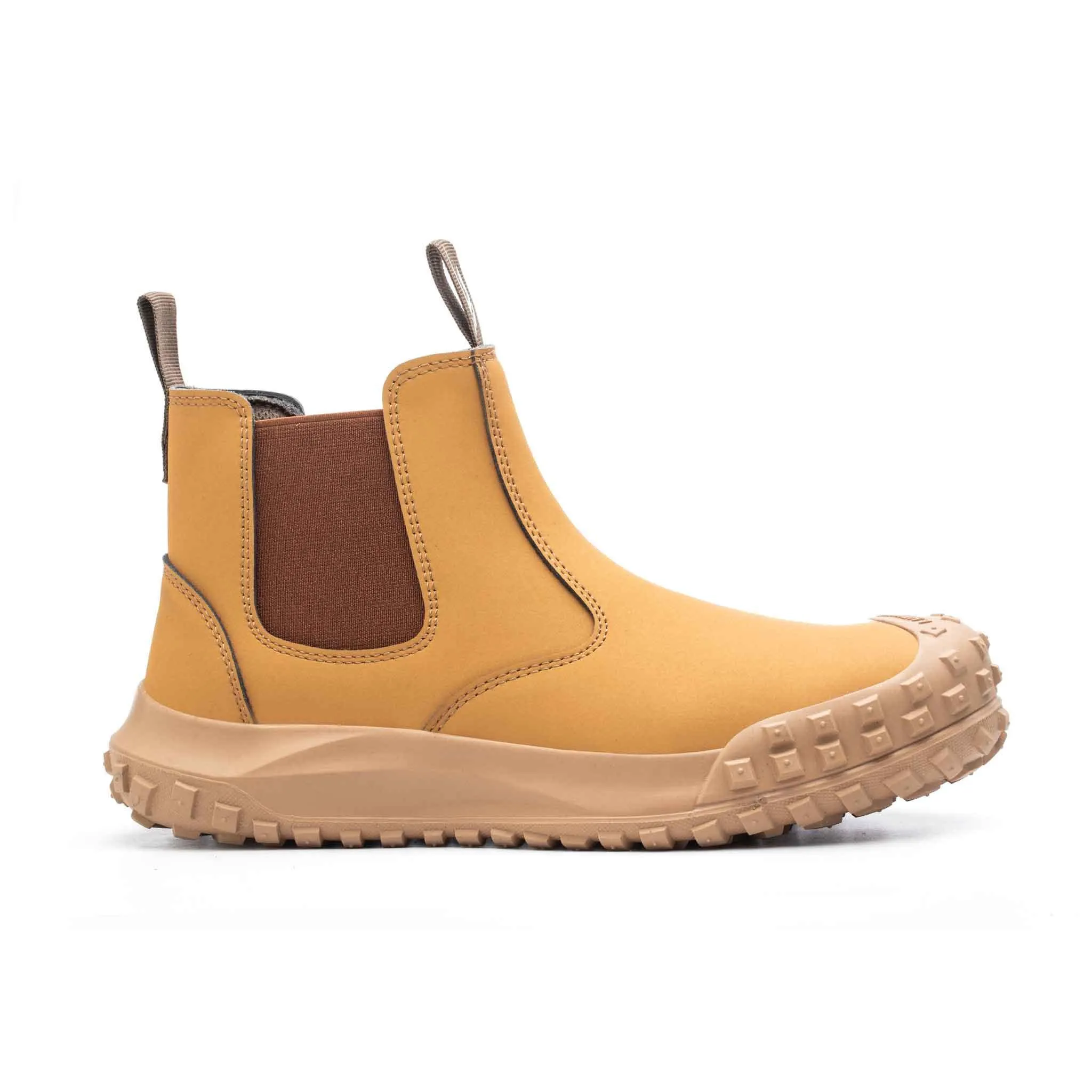 10 Inch Lace-up Work Boots Men's Steel Toe Chelsea Boots - Slip Resistant | B206