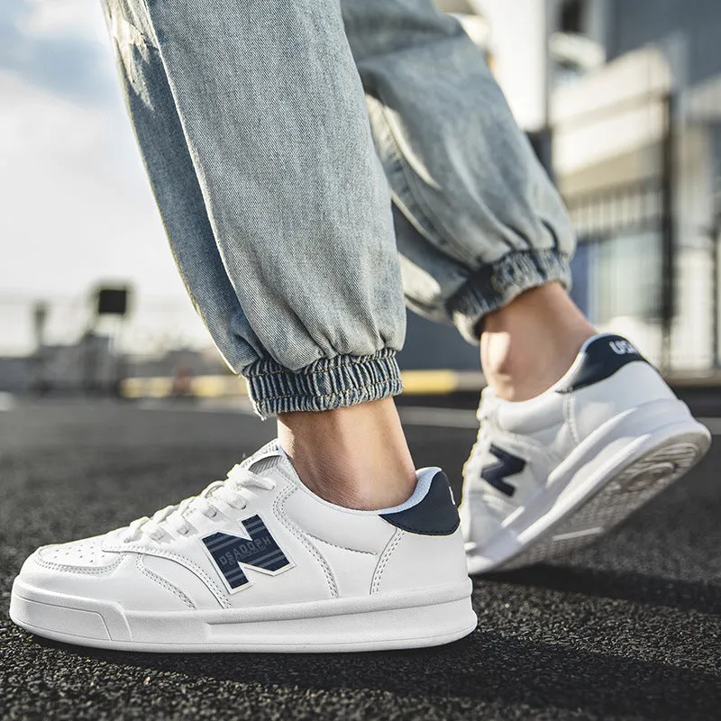 New Balance Size 9 Mens Men's Synthetic Leather Cool Casual Sneakers