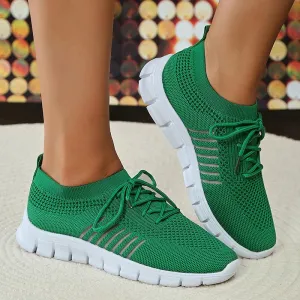 2000s Sneakers Mesh Breathable Soft Sole Sneakers Women Lightweight Non-Slip Running Walking Shoes Woman
