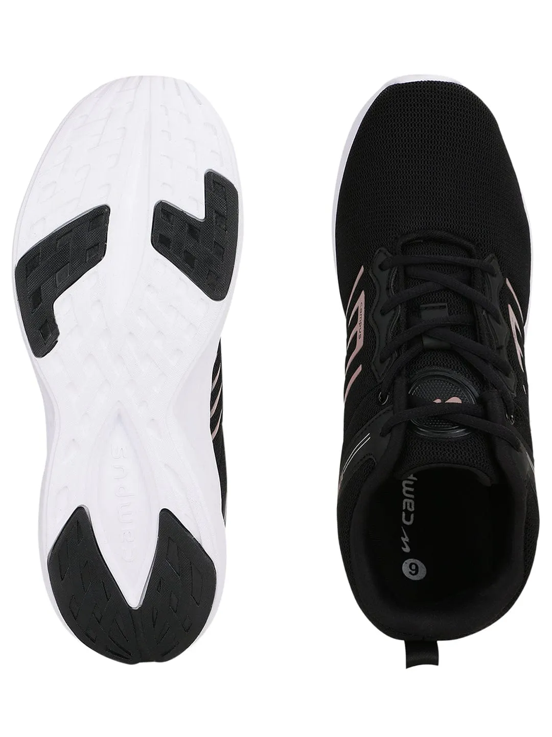 Running Shoe Test METRO Black Men's Running Shoes