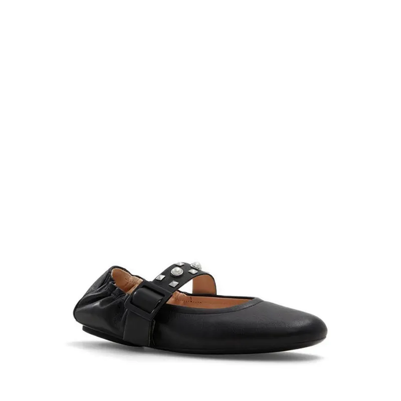Milenia Ballerinas & Mary Janes - Black Classic Slip On Shoes