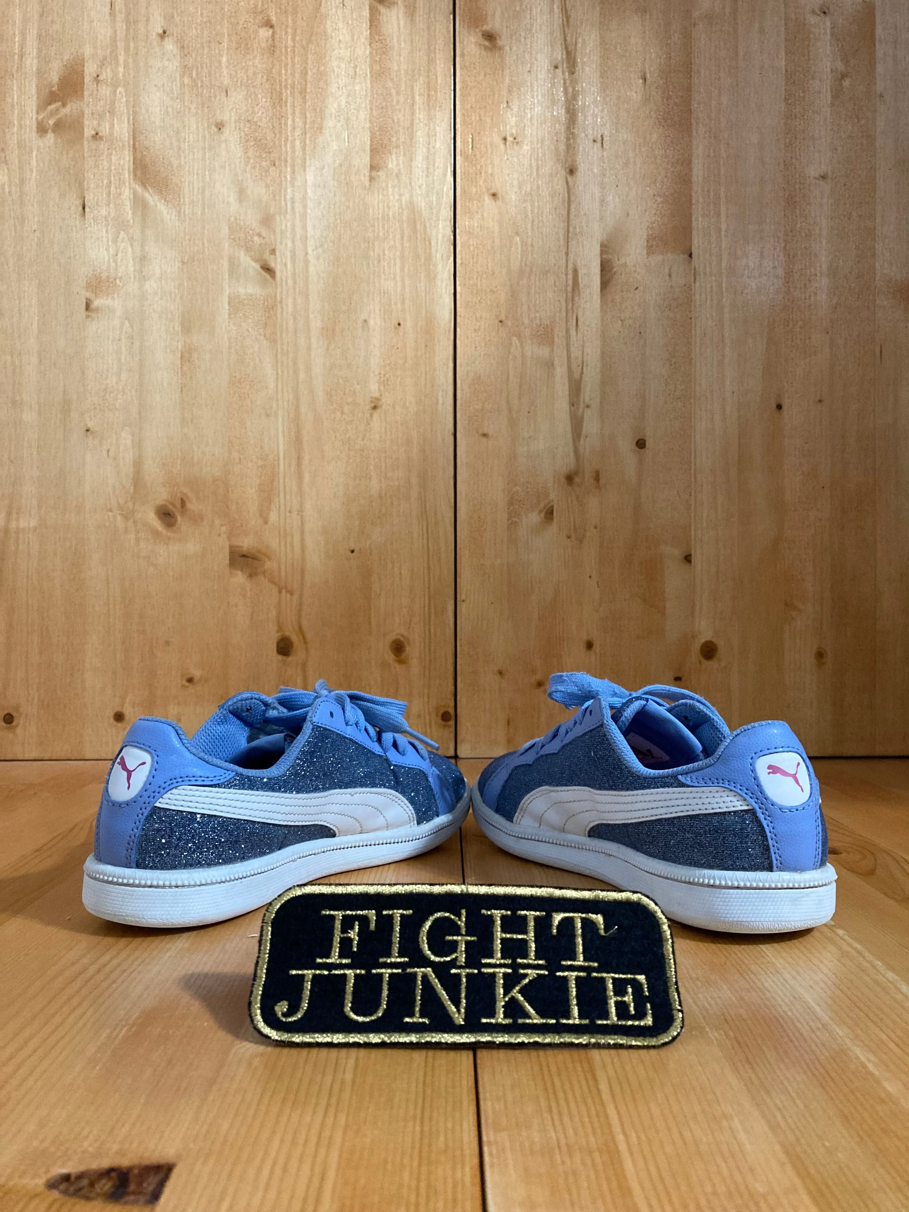 Tmnt Puma Shoes Release Date PUMA SMASH GLITZ GLAMM Youth Size 5C Shoes Sneakers Blue 362955-02