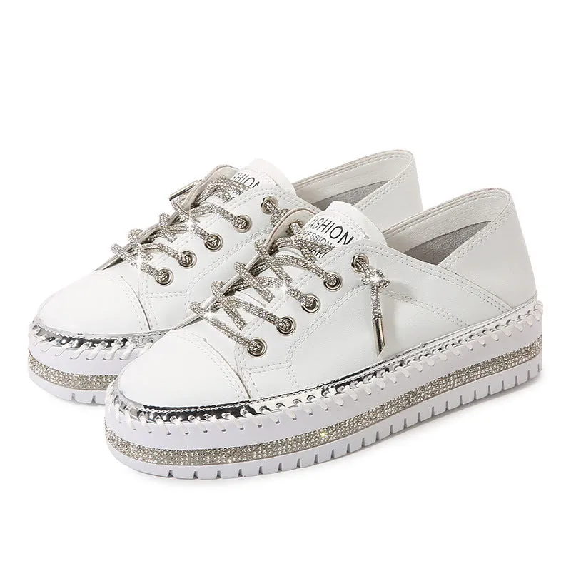 Work Boots Steel Shank Nanccy Fashion Thick bottom Casual Shoes