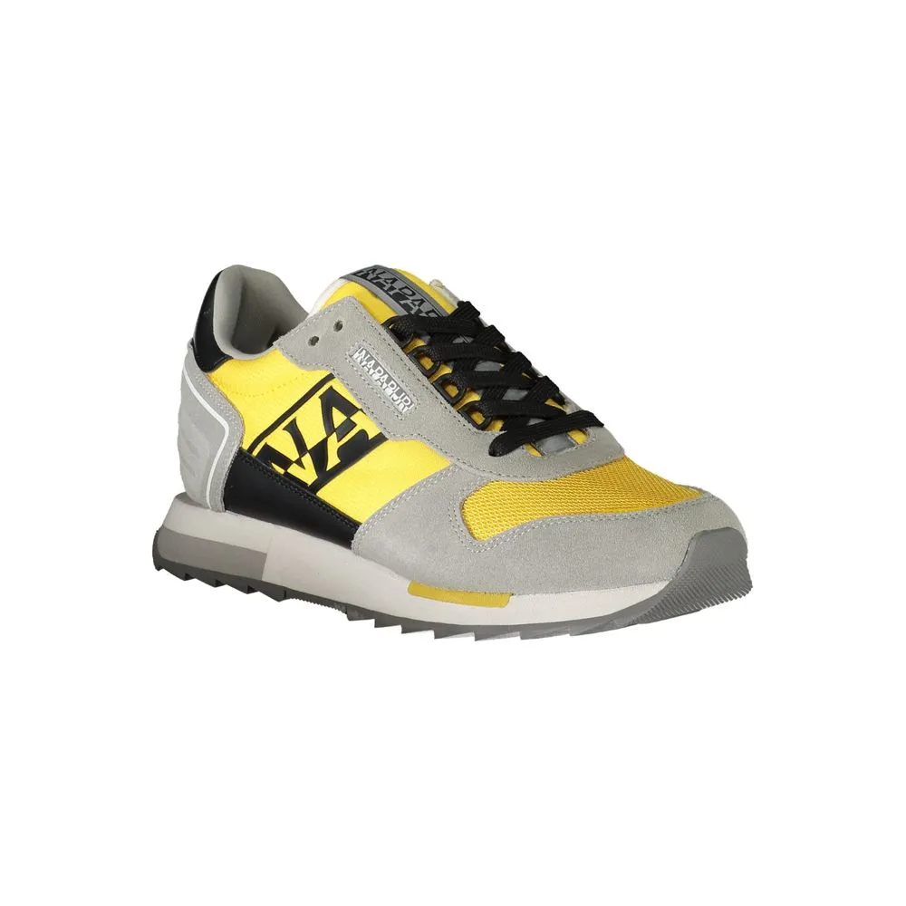 Cute Sneakers Napapijri Gray Polyester Sneaker