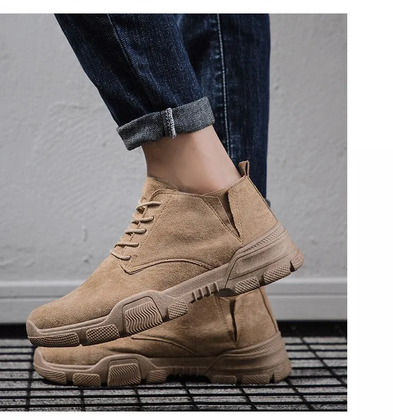 Flying knit Martin boots men Best Casual Shoes For Feet