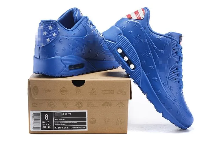 Asics Speed Ff Tennis Shoes Nike Air Max 90 'Independence Day Blue' Shoes Sneaker Sale Men Size US 7, 8, 8.5, 9, 10, 11