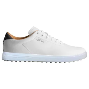 New Adidas Unisex White Leather Adipure Retro Golf Shoes Size 9.5 (Women)  MSP$180 Buy Adidas Shoes