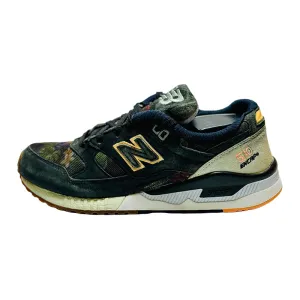 Brown And Green New Balance 9060 New Balance 530 Floral Shoes - W530MOW