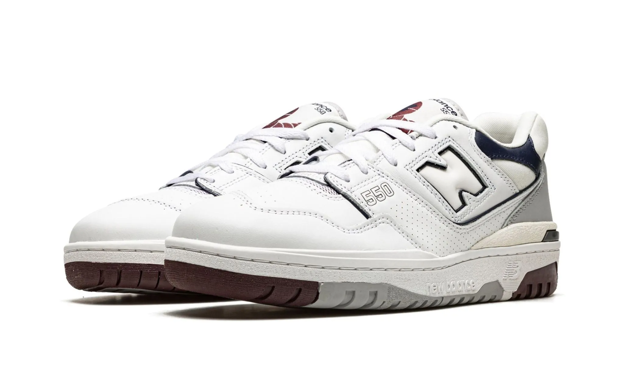 NEW BALANCE 550 WHITE NATURAL INDIGO BURGUNDY New Balance Supercomp Elite